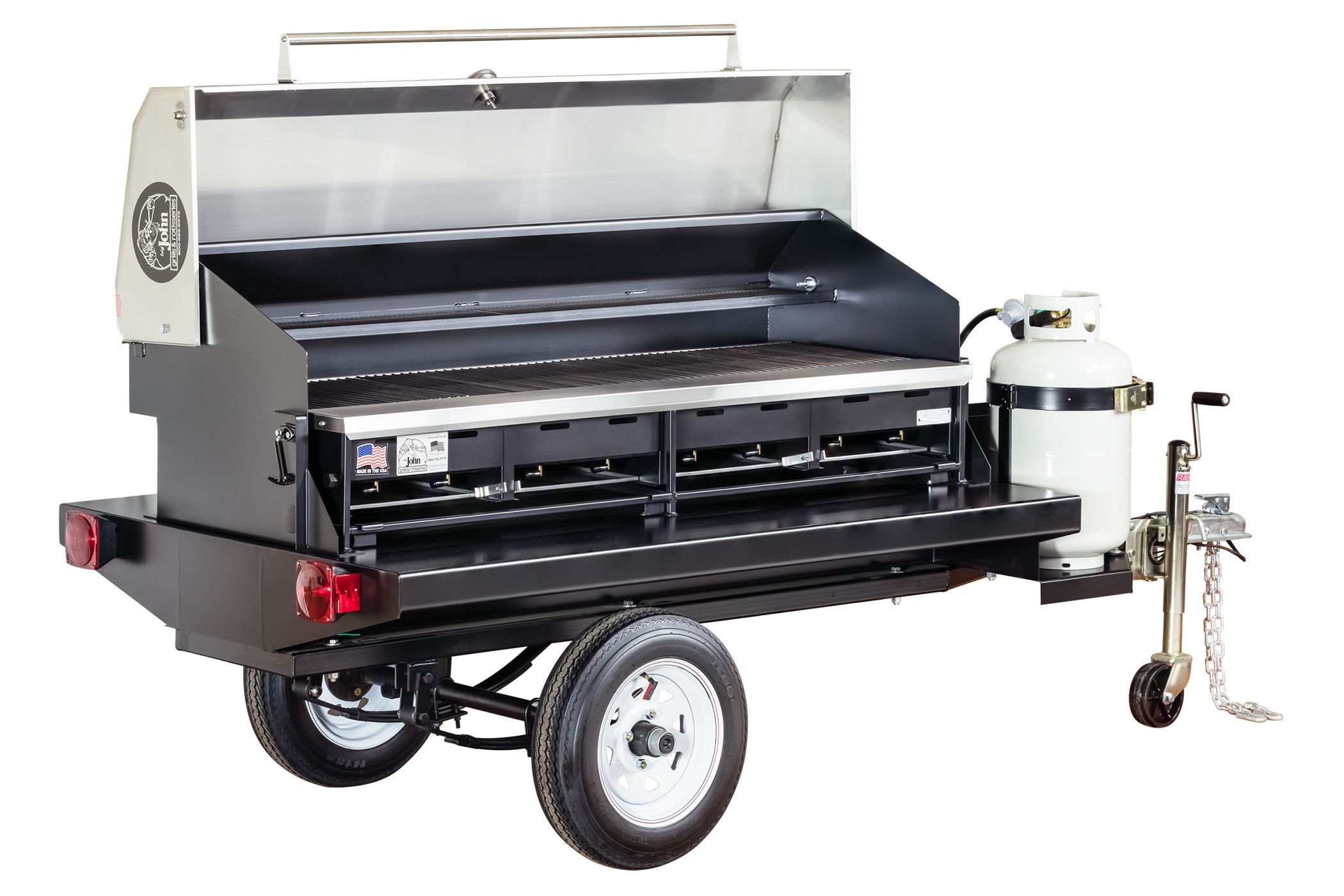 Big Johns Grills & Rotisseries E-Z WAY 60 Towable Gas Commercial