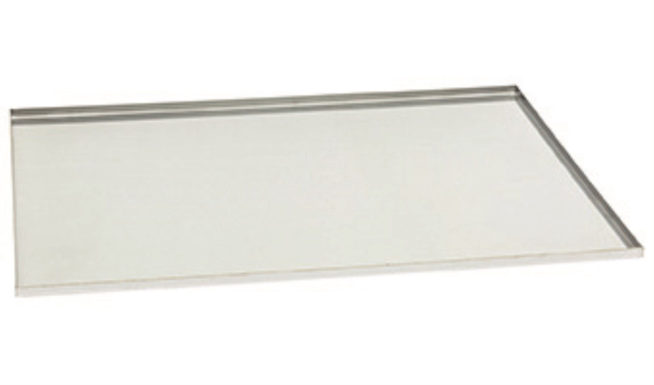 Built-in stainless steel drip tray 40x22 with drain