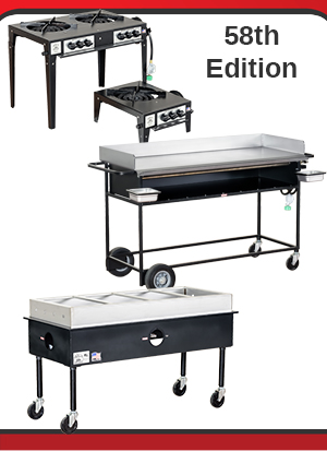 Big Johns Grills & Rotisseries E-Z WAY 60 Towable Gas Commercial